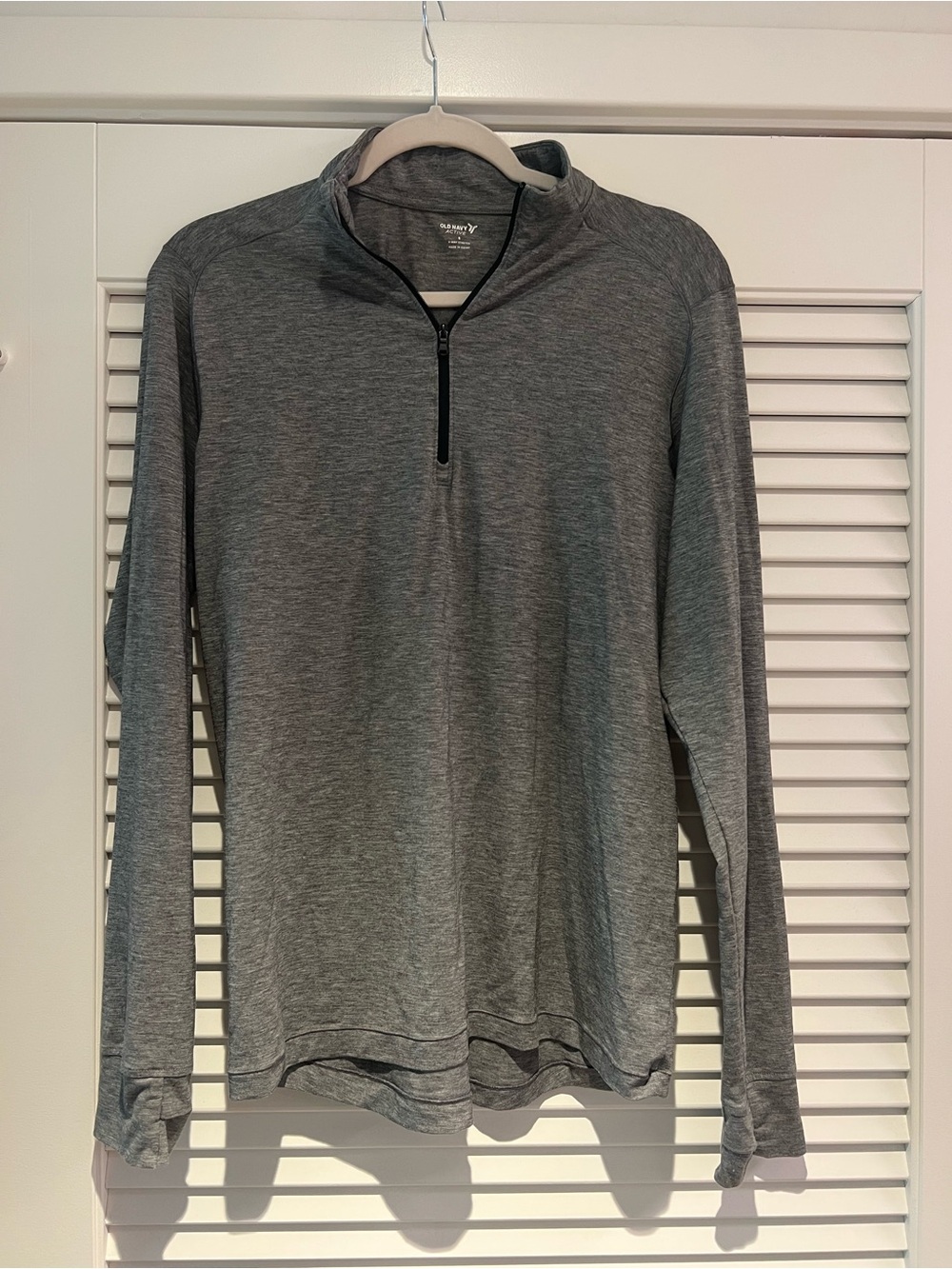 Old Navy Active Gray Half-Zip